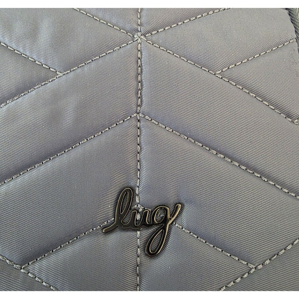Lug Skeeter Mini Crossbody Convertible Bag Blue Moon Dragonfly Adjustable Strap - Picture 4 of 14